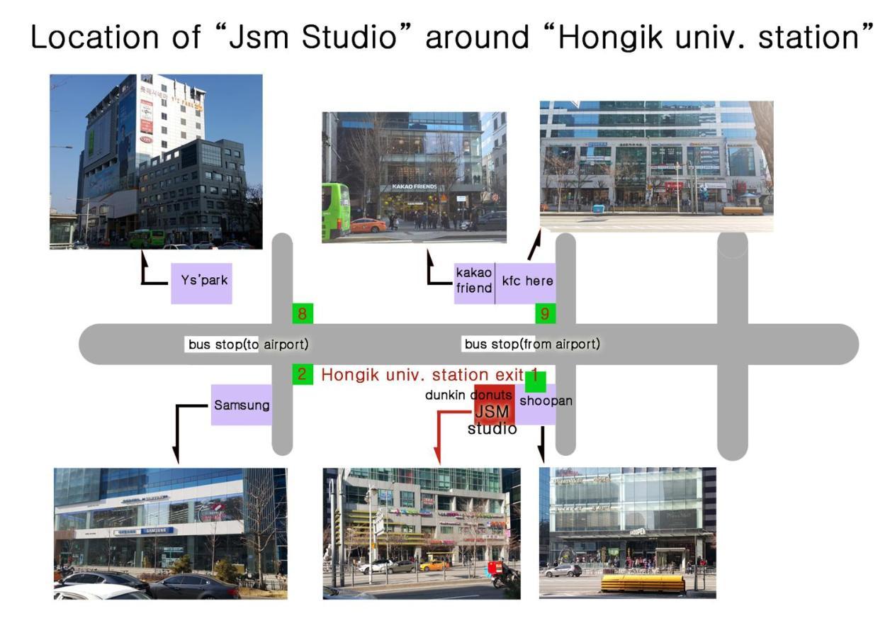 Jsm Studio Hongdae Seoul Eksteriør bilde
